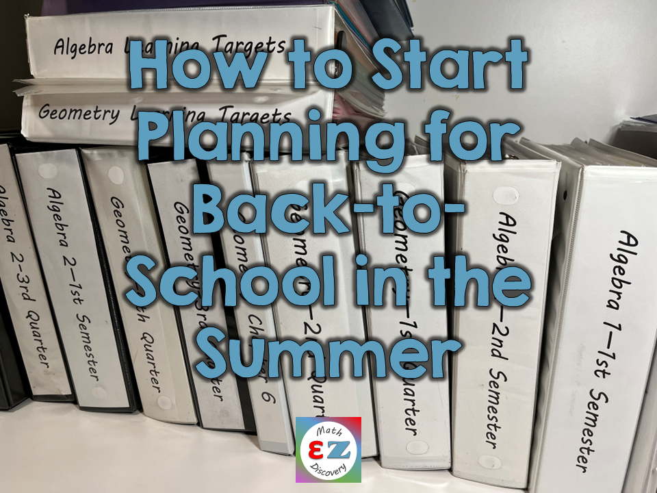 How to Start Planning for Back-to-School in the Summer